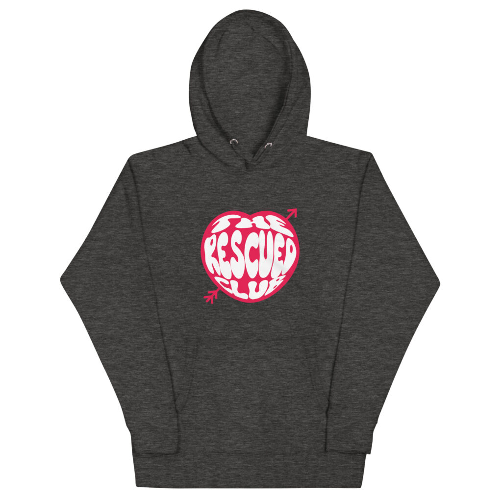 Big heart hoodie