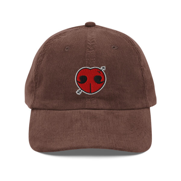 Vintage corduroy cap logo - Image 9