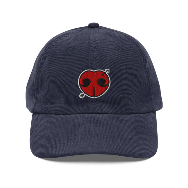Vintage corduroy cap logo - Image 5