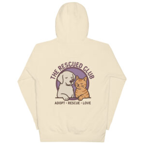 Adopt, Rescue, Love. Hoodie