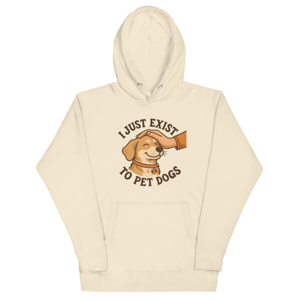 I Just Exist to Pet Dogs Hoodie - Image 6