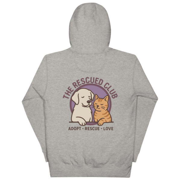 Adopt, Rescue, Love. Hoodie - Image 2