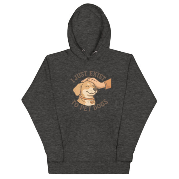 I Just Exist to Pet Dogs Hoodie - Image 2