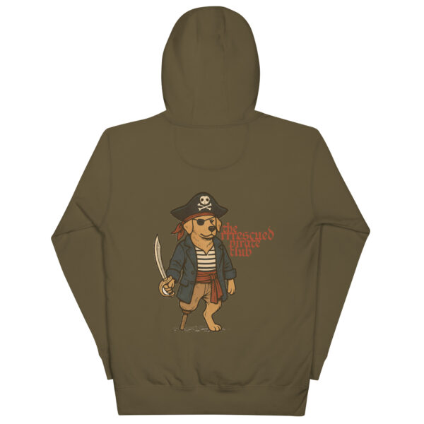 Rrrescued Pirate Club Hoodie - Image 3