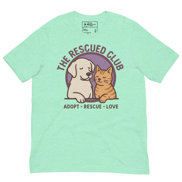 Adopt. Rescue. Love. Tee - Image 2
