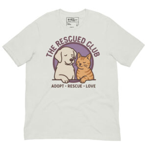 Adopt. Rescue. Love. Tee
